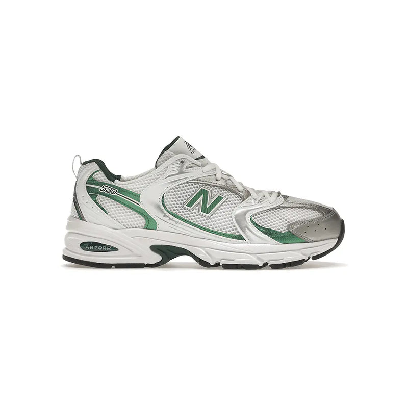 New Balance 530 White Nightwatch Green